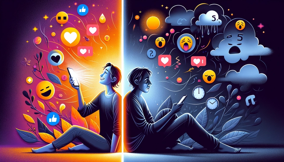 The good and the bad of the social media